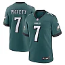 Zennovawear Kenny Pickett 7 Philadelphia Eagles Team Game Men Jersey - Midnight Green