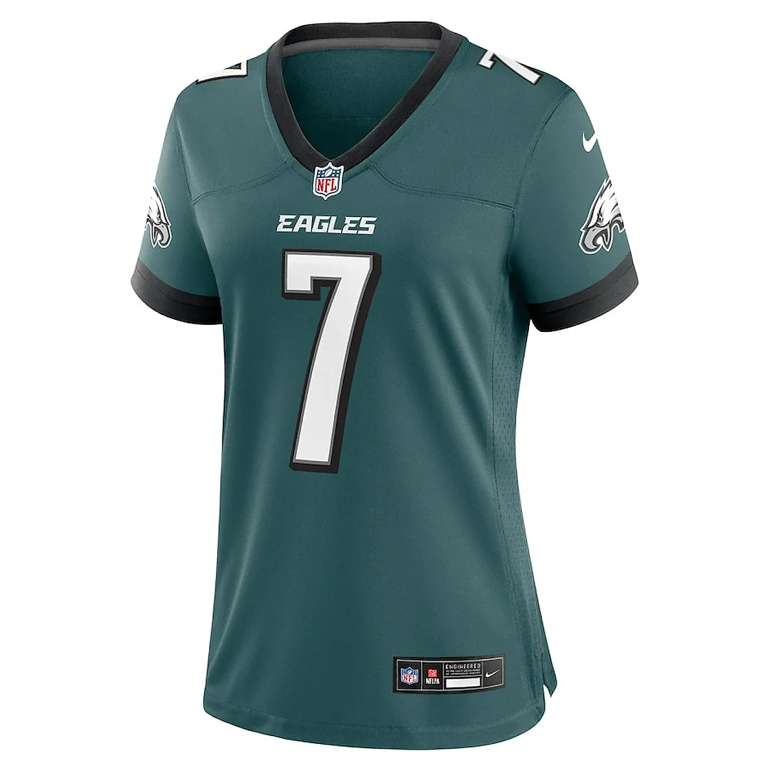 Zennovawear Kenny Pickett 7 Philadelphia Eagles Women's Team Game Jersey - Midnight Green
