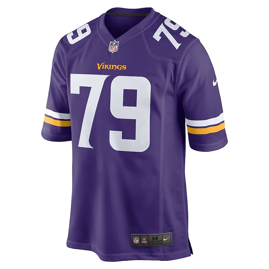 Zennovawear Kenny Willekes 79 Minnesota Vikings Men Game Jersey - Purple