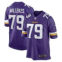 Zennovawear Kenny Willekes 79 Minnesota Vikings Men Game Jersey - Purple