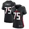 Zennovawear Kentavius Street 75 Atlanta Falcons Game Women Jersey - Black