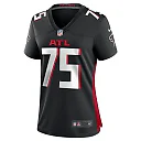 Zennovawear Kentavius Street 75 Atlanta Falcons Game Women Jersey - Black