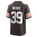 Zennovawear Kenyan Drake 39 Cleveland Browns Game Men Jersey - Brown