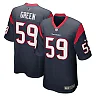 Zennovawear Kenyon Green 59 Houston Texans Men Game Jersey - Navy
