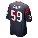 Zennovawear Kenyon Green 59 Houston Texans Men Game Jersey - Navy
