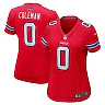 Zennovawear Keon Coleman 0 Buffalo Bills Women's Alternate Game Jersey - Red