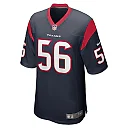 Zennovawear Kerry Hyder Jr. 56 Houston Texans Game Men Jersey - Navy