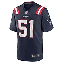 Zennovawear Keshawn Banks 51 New England Patriots Game Men Jersey - Navy