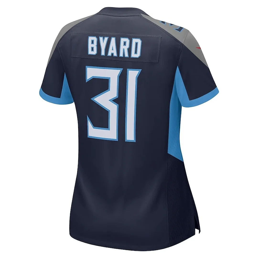 Zennovawear Kevin Byard 31 Tennessee Titans Women Jersey - Navy