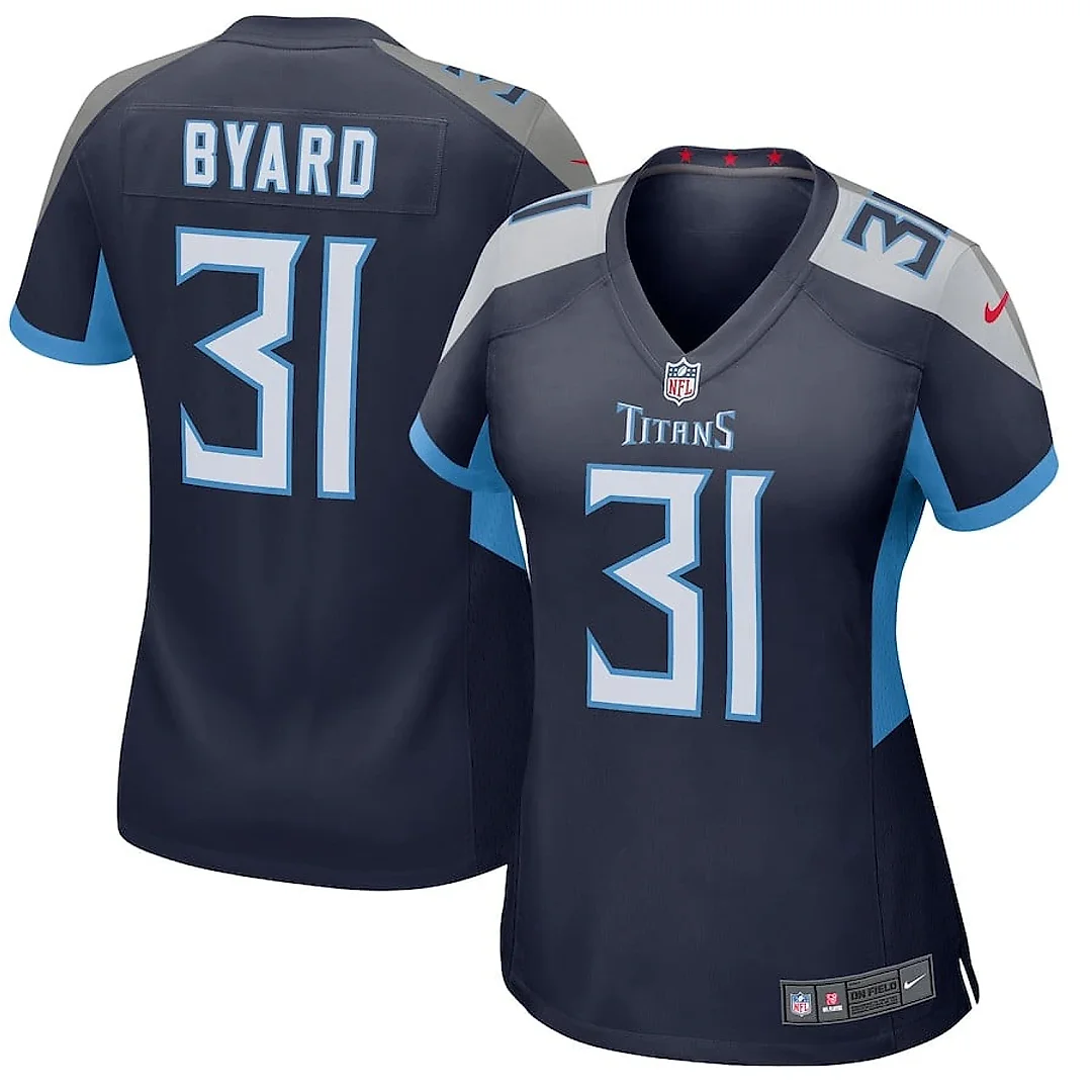 Zennovawear Kevin Byard 31 Tennessee Titans Women Jersey - Navy