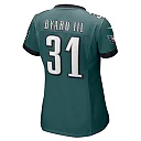Zennovawear Kevin Byard III 31 Philadelphia Eagles Game Women Jersey - Midnight Green