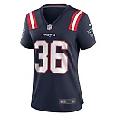 Zennovawear Kevin Harris 36 New England Patriots Women Game Jersey - Navy