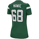 Zennovawear Kevin Mawae 68 New York Jets Women Game Retired Jersey - Gotham Green