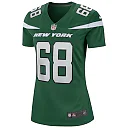 Zennovawear Kevin Mawae 68 New York Jets Women Game Retired Jersey - Gotham Green