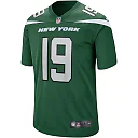 Zennovawear Keyshawn Johnson 19 New York Jets Men Game Retired Jersey - Gotham Green