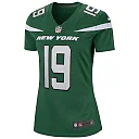 Zennovawear Keyshawn Johnson 19 New York Jets Women Game Retired Jersey - Gotham Green