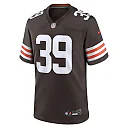 Zennovawear Khaleke Hudson 39 Cleveland Browns Team Game Men Jersey - Brown