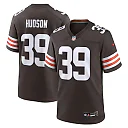 Zennovawear Khaleke Hudson 39 Cleveland Browns Team Game Men Jersey - Brown