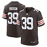 Zennovawear Khaleke Hudson 39 Cleveland Browns Team Game Men Jersey - Brown