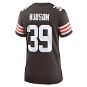 Zennovawear Khaleke Hudson 39 Cleveland Browns Women's Team Game Jersey - Brown