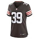 Zennovawear Khaleke Hudson 39 Cleveland Browns Women's Team Game Jersey - Brown