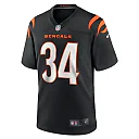 Zennovawear Khalil Herbert 34 Cincinnati Bengals Game Men Jersey - Black
