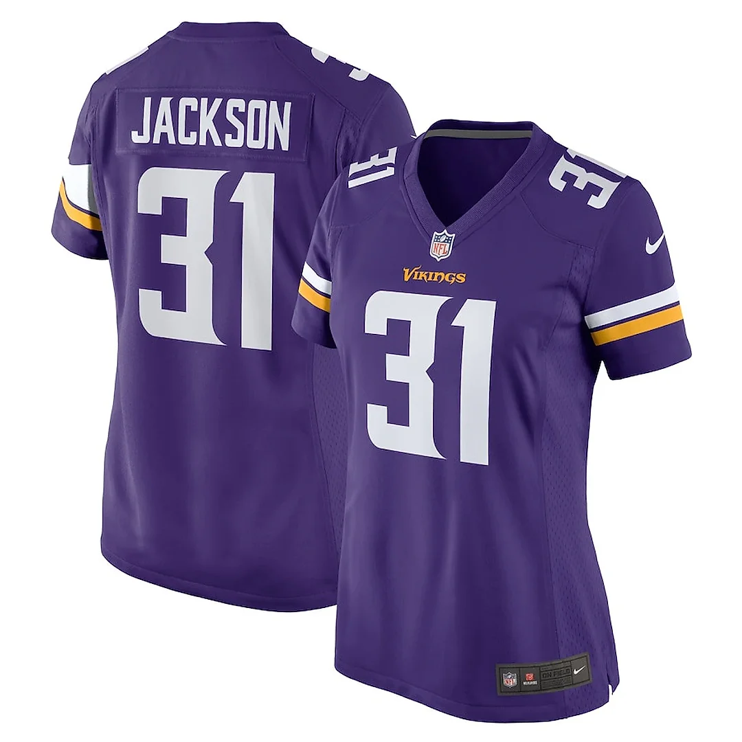 Zennovawear Khyree Jackson 31 Minnesota Vikings Women's Game Jersey - Purple