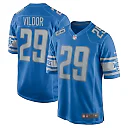 Zennovawear Kindle Vildor 29 Detroit Lions Game Men Jersey - Blue