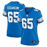 Zennovawear Kingsley Eguakun 65 Detroit Lions Women's Game Jersey - Blue