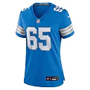 Zennovawear Kingsley Eguakun 65 Detroit Lions Women's Game Jersey - Blue