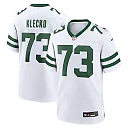 Zennovawear Klecko White 73 New York Jets Game Jersey Retired Player - Men, Legacy White