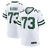 Zennovawear Klecko White 73 New York Jets Game Jersey Retired Player - Men, Legacy White
