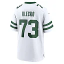Zennovawear Klecko White 73 New York Jets Game Jersey Retired Player - Men, Legacy White