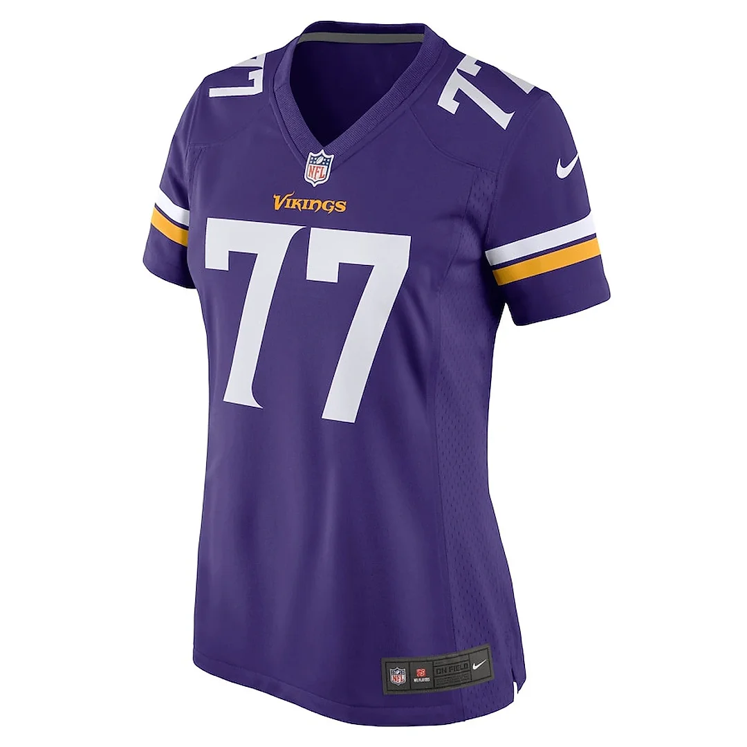 Zennovawear Korey Stringer 77 Minnesota Vikings Women Retired Jersey - Purple