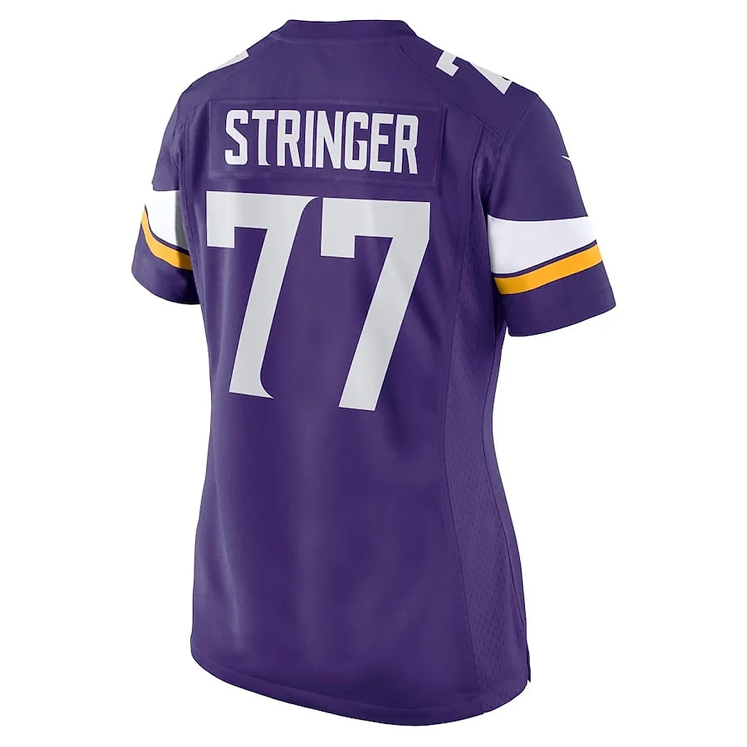 Zennovawear Korey Stringer 77 Minnesota Vikings Women Retired Jersey - Purple