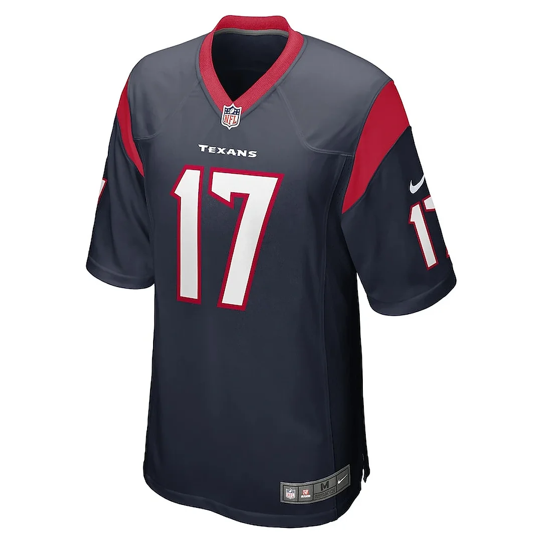 Zennovawear Kris Boyd 17 Houston Texans Game Men Jersey - Navy