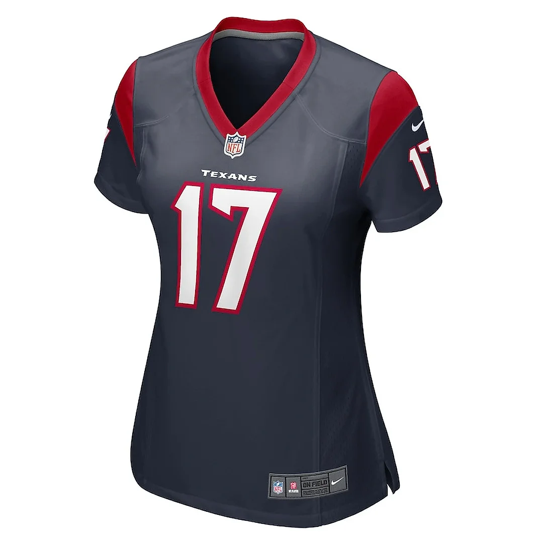 Zennovawear Kris Boyd 17 Houston Texans Women Game Jersey - Navy
