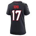 Zennovawear Kris Boyd 17 Houston Texans Women's Team Game Jersey - Navy
