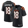 Zennovawear Kwamie Lassiter II 18 Cincinnati Bengals Team Game Men Jersey - Black