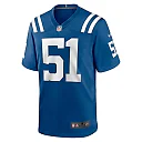 Zennovawear Kwity Paye 51 Indianapolis Colts Men Game Jersey - Royal