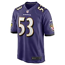 Zennovawear Kyle Van Noy 53 Baltimore Ravens Team Game Men Jersey - Purple