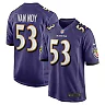 Zennovawear Kyle Van Noy 53 Baltimore Ravens Team Game Men Jersey - Purple