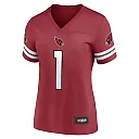 Zennovawear Kyler Murray 1 Arizona Cardinals Women Game Time Jersey - Cardinal