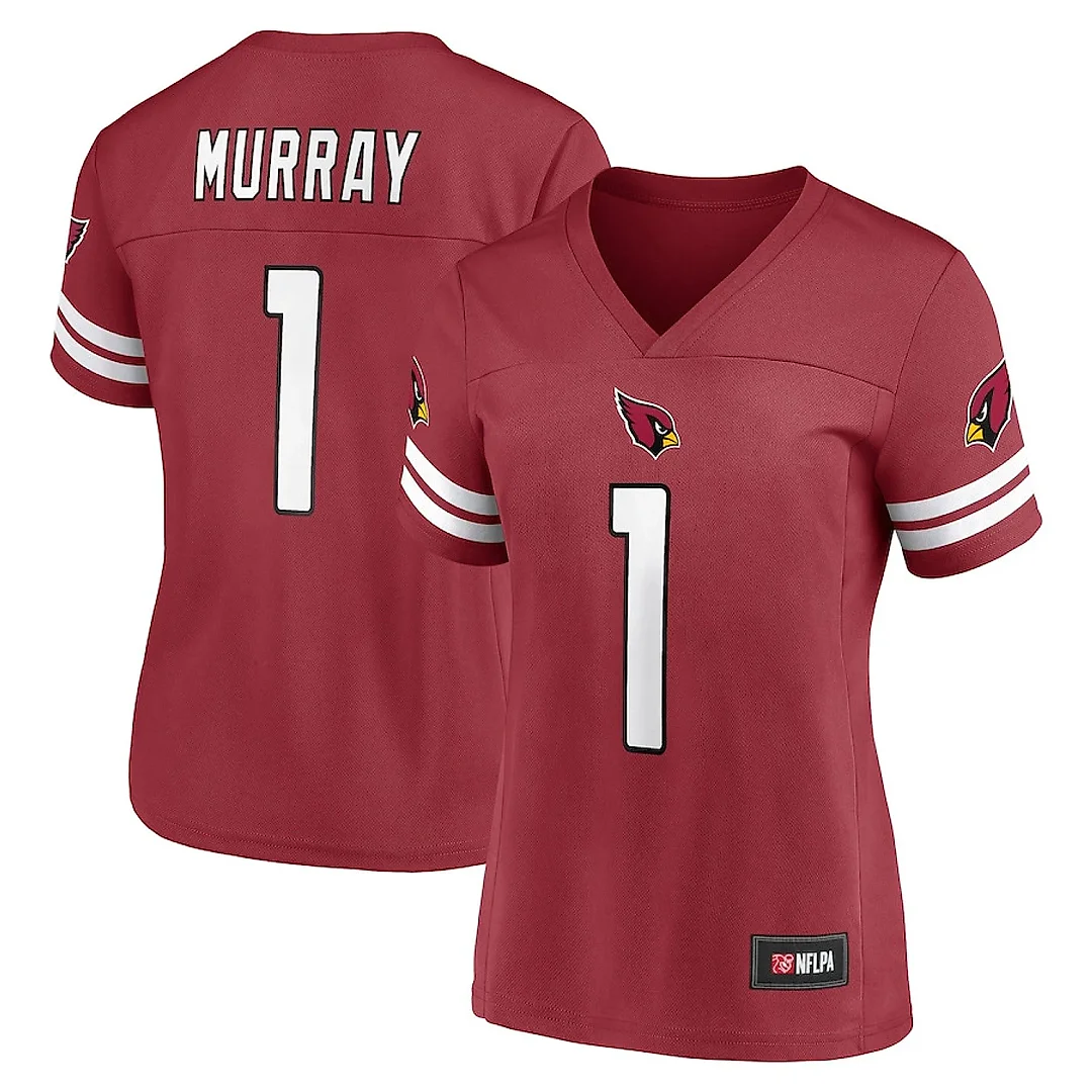 Zennovawear Kyler Murray 1 Arizona Cardinals Women Game Time Jersey - Cardinal
