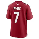 Zennovawear Kyzir White 7 Arizona Cardinals Team Game Men Jersey - Cardinal