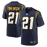 Zennovawear LaDainian Tomlinson 21 Los Angeles Chargers Men Retired Jersey - Navy