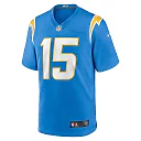 Zennovawear Ladd McConkey 15 Los Angeles Rams 2024 NFL Draft Game Jersey - Royal