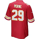 Zennovawear La'Mical Perine 29 Kansas City Chiefs AFC Champions Patch Game Men Jersey - Red