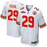 Zennovawear La'Mical Perine 29 Kansas City Chiefs AFC Champions Patch Game Men Jersey - White