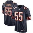 Zennovawear Lance Briggs 55 Chicago Bears Men Game Retired Jersey - Navy